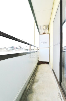 【バルコニー】 | K・Iハイツ | 広々としたバルコニーです