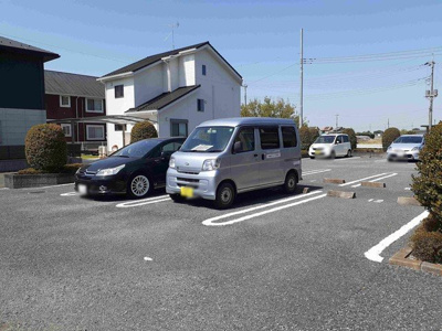【駐車場】 | アムールⅡ | 駐車場です