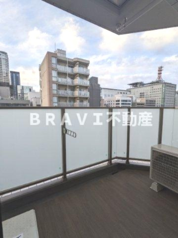 プレジオ鎗屋町 BRAVI不動産のバルコニー|【プレジオ鎗屋町】眺望の良いバルコニー