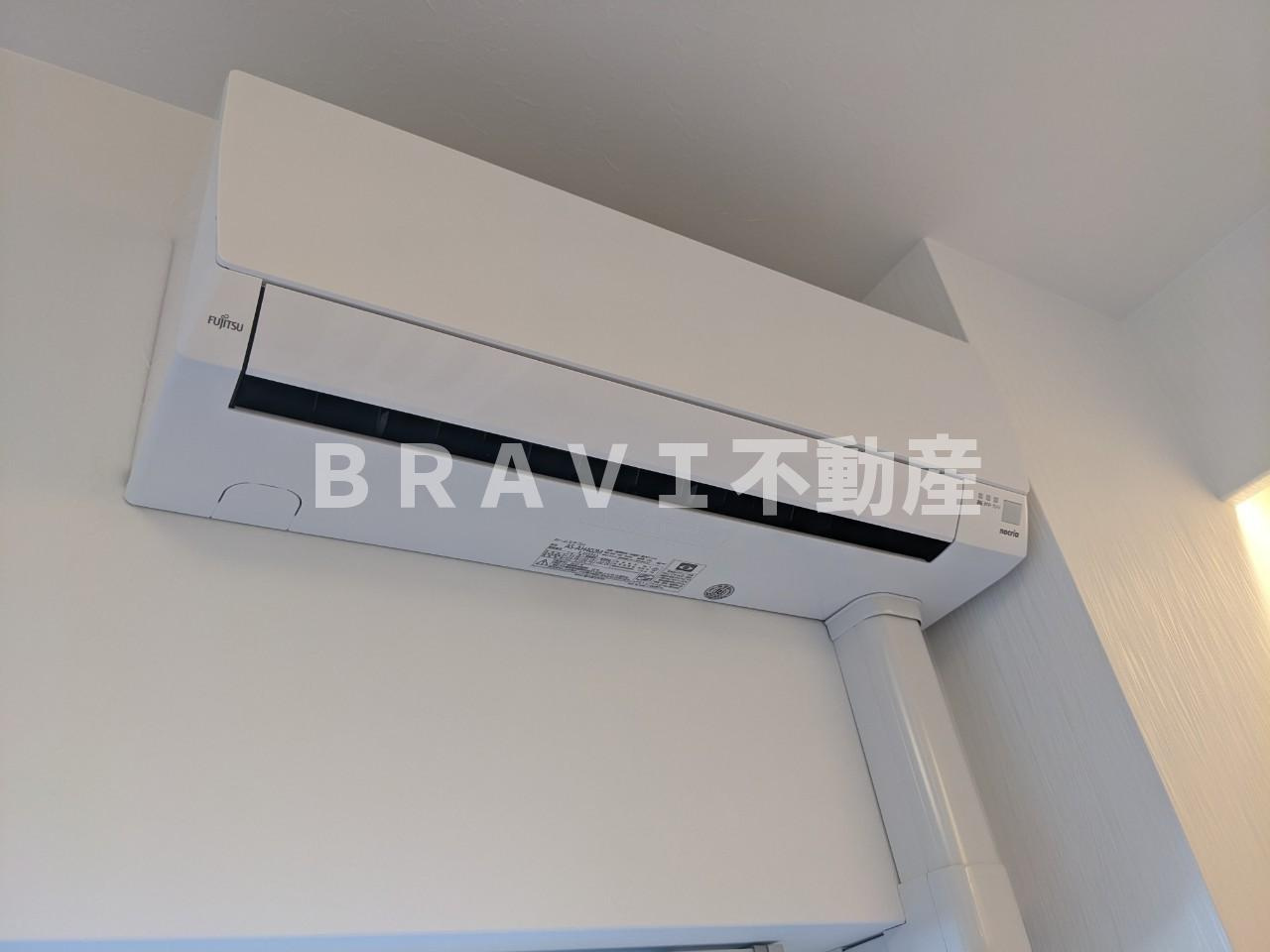 プレジオ鎗屋町 BRAVI不動産の設備|【プレジオ鎗屋町】エアコン