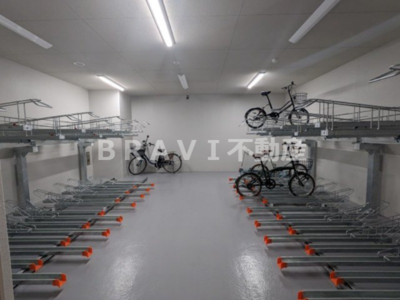 プレジオ鎗屋町 BRAVI不動産のその他共用部分|【プレジオ鎗屋町】駐輪場