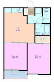【間取り】 | エスカイア100小作第1