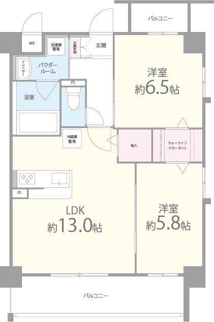 グラティの間取り