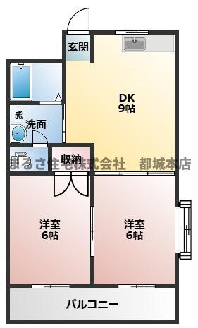 コーポアンジェラスⅡの間取り