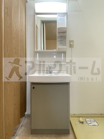 ルミエール永畑Aの独立洗面台