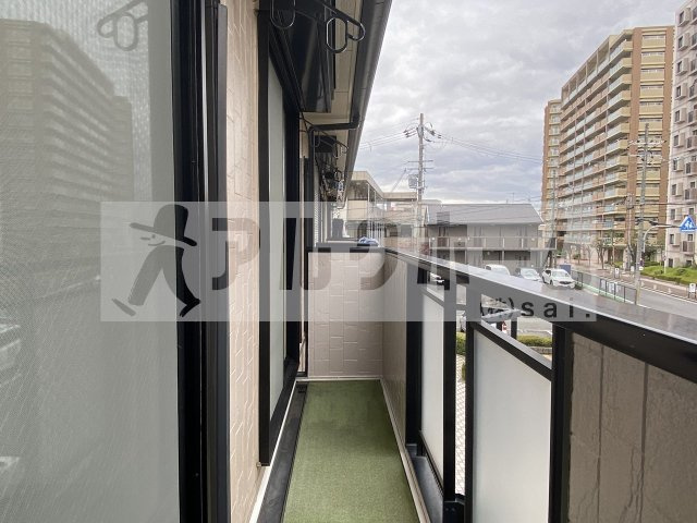 ルミエール永畑Aのバルコニー