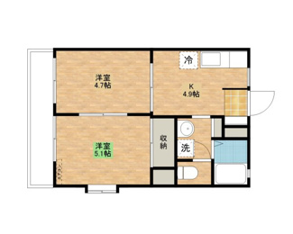 【間取り】 | ディアスＡ＆Ｓ