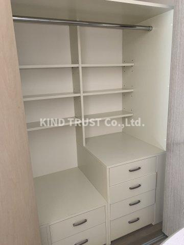 グランピア扇町の収納|大きなスペースがあり、収納には困りません