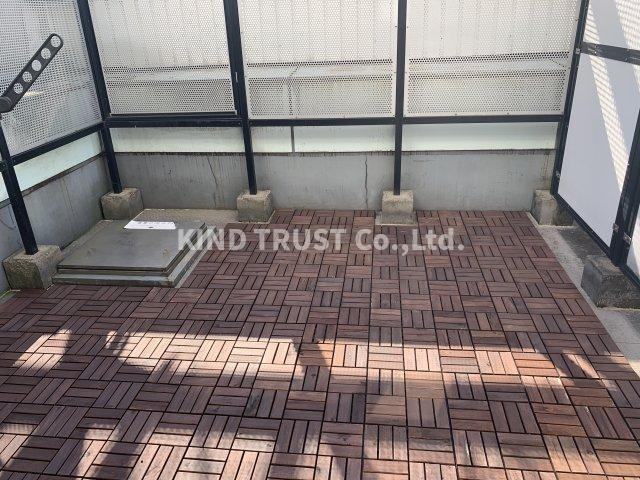 グランピア扇町の庭|お庭が付いています