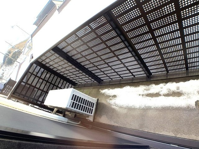 コンフォーティア東仙北Bのバルコニー