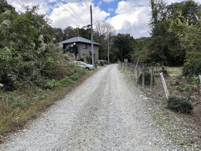 【前面道路含む現地写真】 | 那須塩原市接骨木　土地