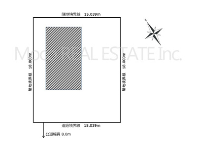 【区画図】 | 北見市ひかり野中古住宅