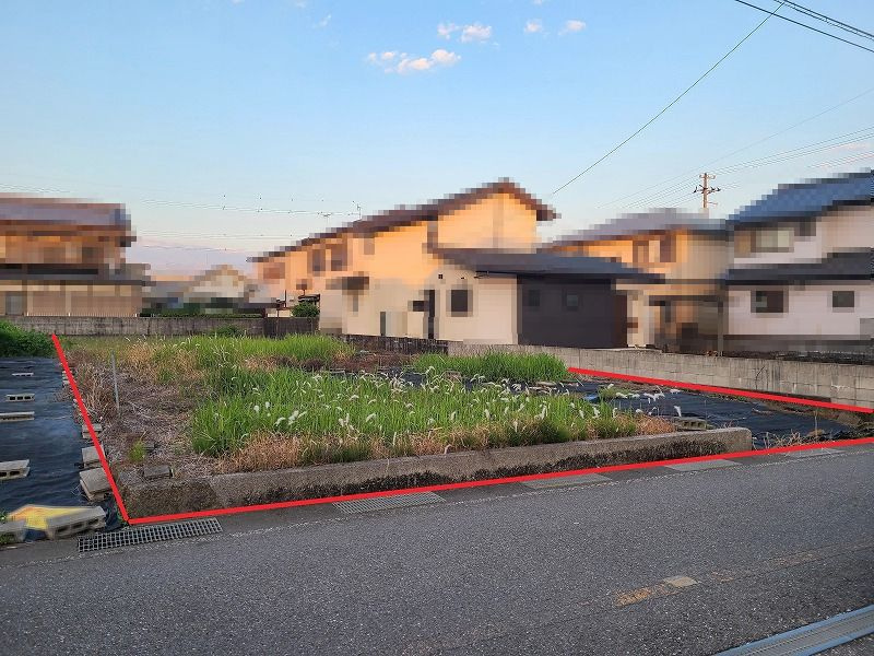 香美市土佐山田町　売土地の外観