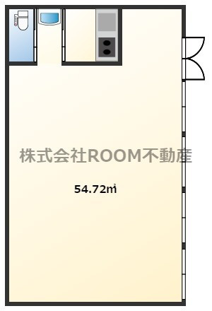 中原町店舗の間取り