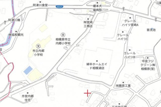 【地図】 | 土地 中央線 相模湖駅 寸沢嵐 住宅地