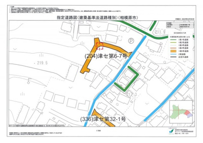 【地図】 | 土地 中央線 相模湖駅 寸沢嵐 住宅地