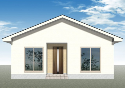 【外観パース】 | 神栖市下幡木3号棟