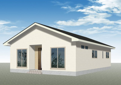 【外観パース】 | 神栖市下幡木3号棟