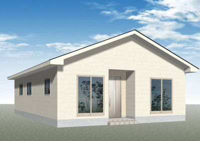 【外観パース】 | 神栖市下幡木5号棟