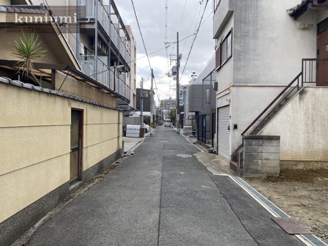 大阪市旭区新森3丁目の前面道路含む現地写真|前面道路(2023年1月撮影)