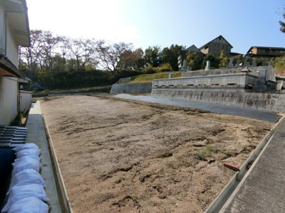 【外観】 | 土地　玉島柏島　全1区画　95.28坪 | 北側より撮影した土地外観です。