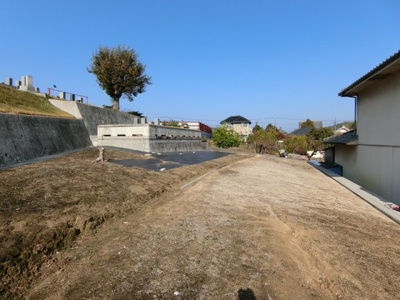 【外観】 | 土地　玉島柏島　全1区画　95.28坪 | 南側より撮影した土地外観です。
