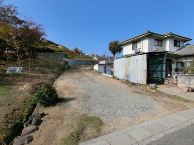 【外観】 | 土地　玉島柏島　全1区画　95.28坪 | 道路より敷地への進入部分。