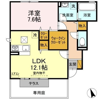 【間取り】 | ベル・アジュールA