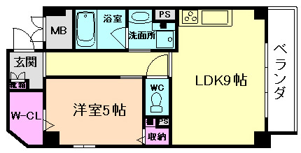 【間取り】 | ロイヤル福島
