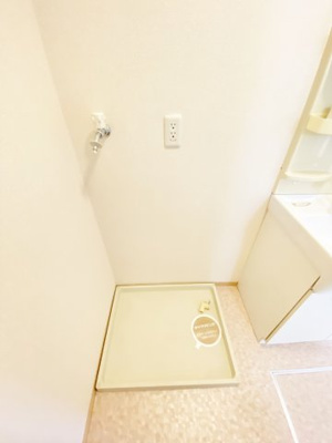 【設備】 | エリシオン日高 F棟 | 室内洗濯機置場