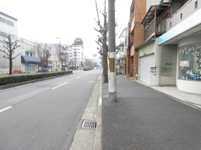 グランデ御池の地図|前面道路