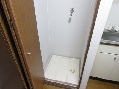 グランデ御池の設備|室内洗濯機置き場