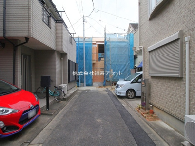 【前面道路含む現地写真】 | 亀有４丁目新築戸建