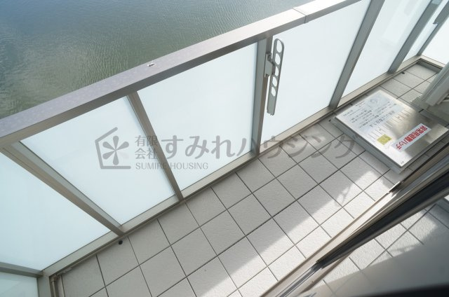 シャーメゾン中山のバルコニー