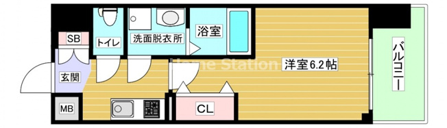 【間取り】 | ワールドアイ梅田WEST