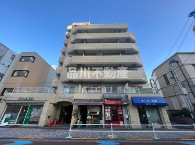 【外観】 | 朝日高輪マンション | 外観は落ち着いています