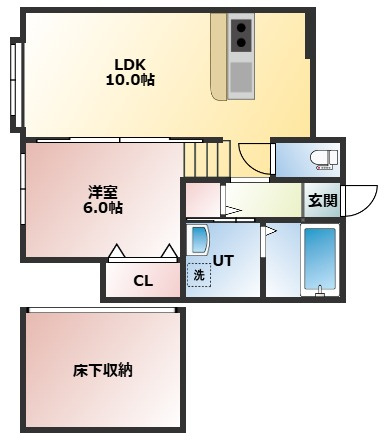 【間取り】 | エスパニア札幌Ⅳ | 間取りです