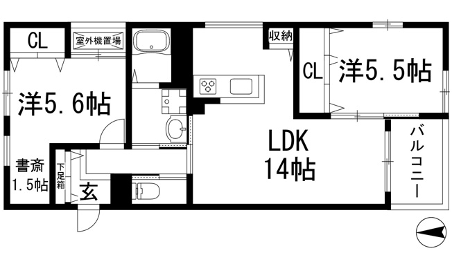 【間取り】 | Charme　Casa
