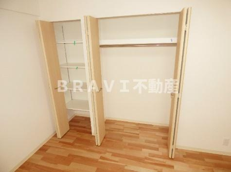 ミラージュパレス難波東レジデンス　BRAVI不動産の収納|【ミラージュパレス難波東レジデンス】十分な収納スペースがあります