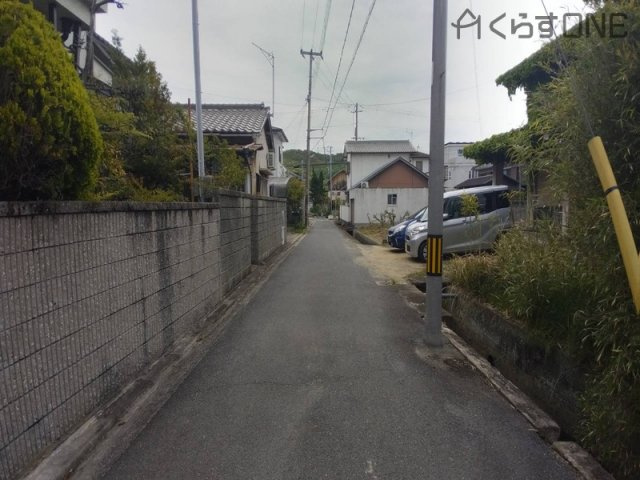 【前面道路含む現地写真】 | 姫路市東山／売土地