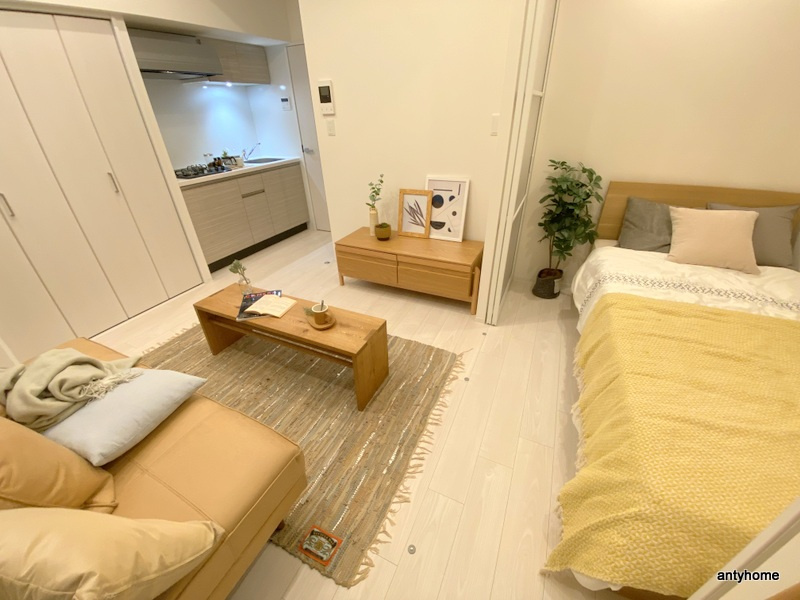 シーズンフラッツ新町　仲介手数料無料の寝室
