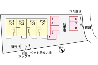 【駐車場】 | リバーバッグⅠ | 駐車場