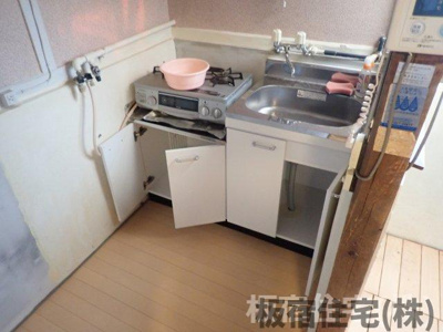 【キッチン】 | 平和台町２丁目連棟長屋 | 使いやすいキッチンです