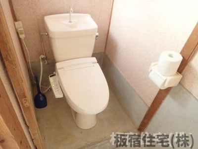 【トイレ】 | 平和台町２丁目連棟長屋 | 清潔感のあるトイレです