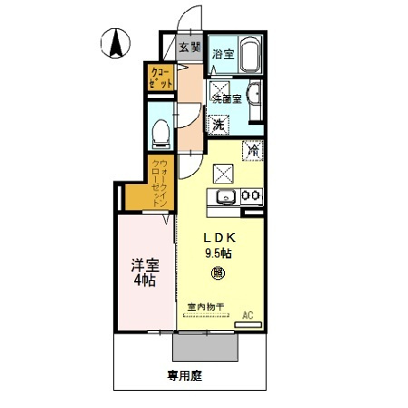 【間取り】 | あーばんはいつ神前Ⅱ