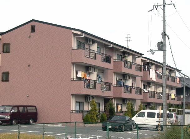 暁21・うえきⅡ号館の外観|1階の角です