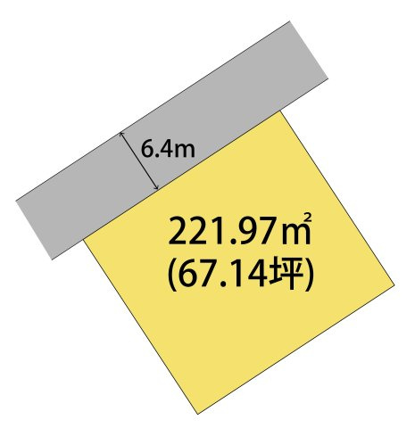 和歌山市紀三井寺・土地・124718の区画図