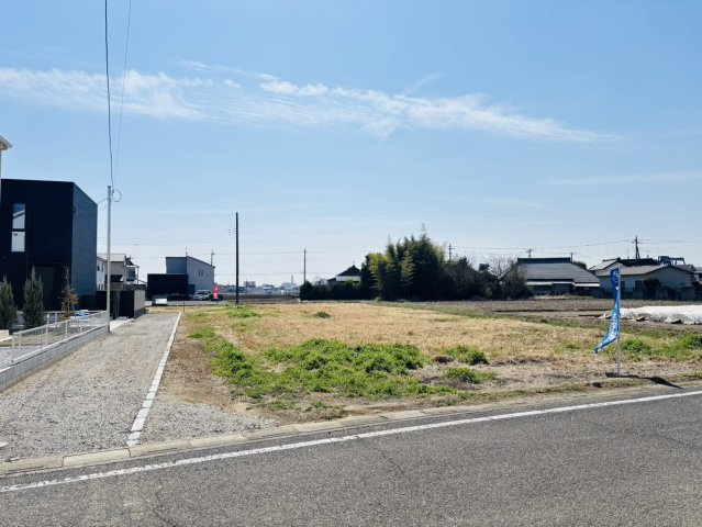 敷地面積１４６坪 　売地　川越市久下戸の外観|いろんな間取りに対応可能！敷地面積広々１４６坪！有効宅地面積約９５坪！
現地（2026年3月）撮影　