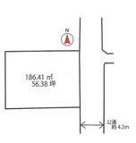 岡山市北区伊島町の土地の画像