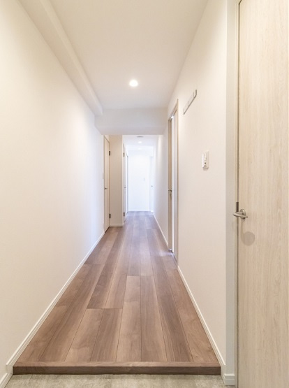 港区芝浦３丁目の賃貸マンションのその他|廊下